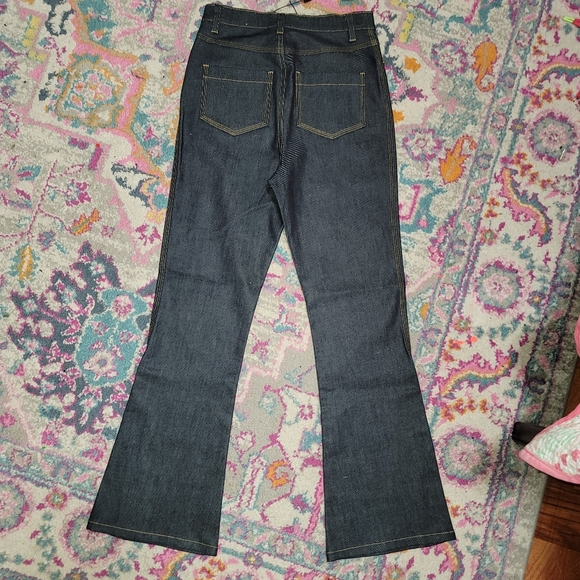 Acler Lewis Dark Denim Jeans Size 4 - Picture 7 of 10